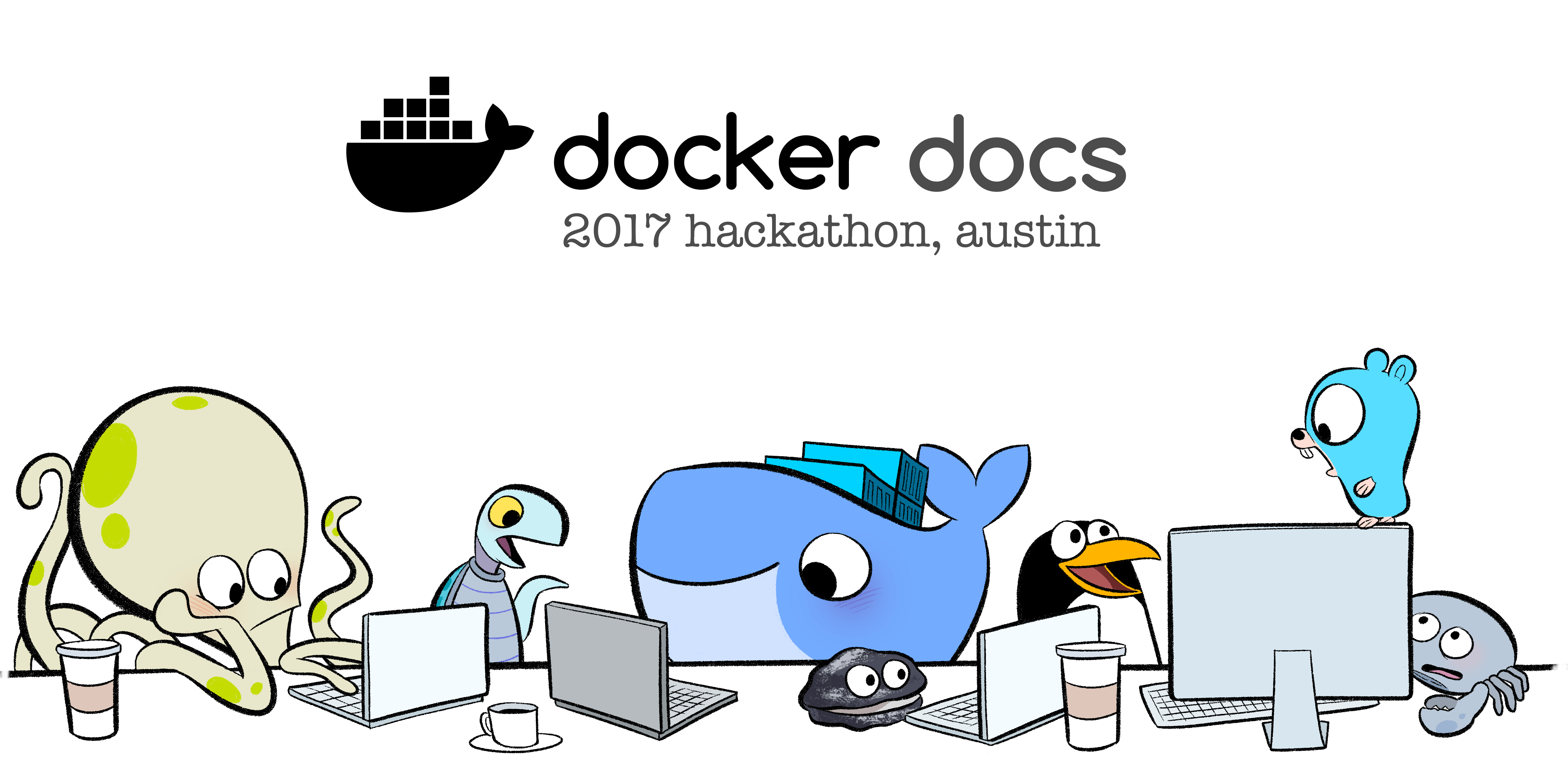 DockerCon Docs Hackathon logo
