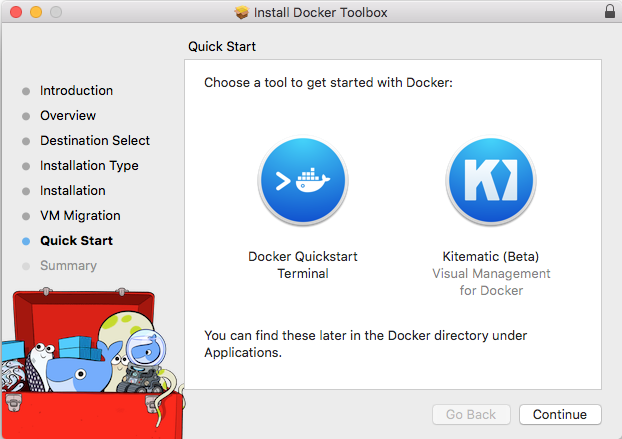 docker terminal app mac