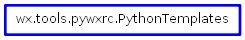 Inheritance diagram of PythonTemplates